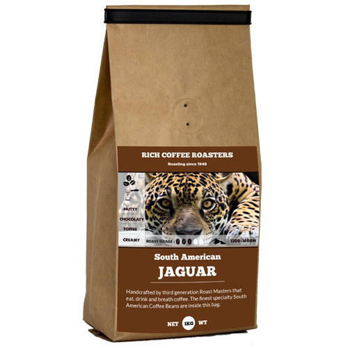 Jaguar Exclusive Blend RICH Coffee Roasters